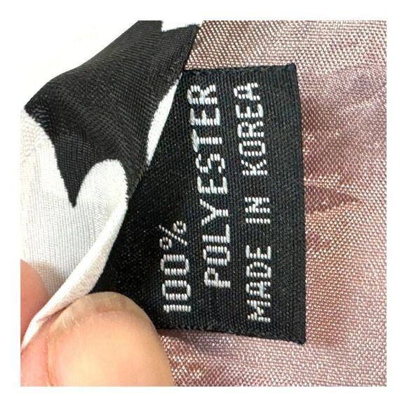 Mickey Mouse Print Polyester Tie By Balancine Hot Cakes Disney Black White Face - Picture 2 of 6